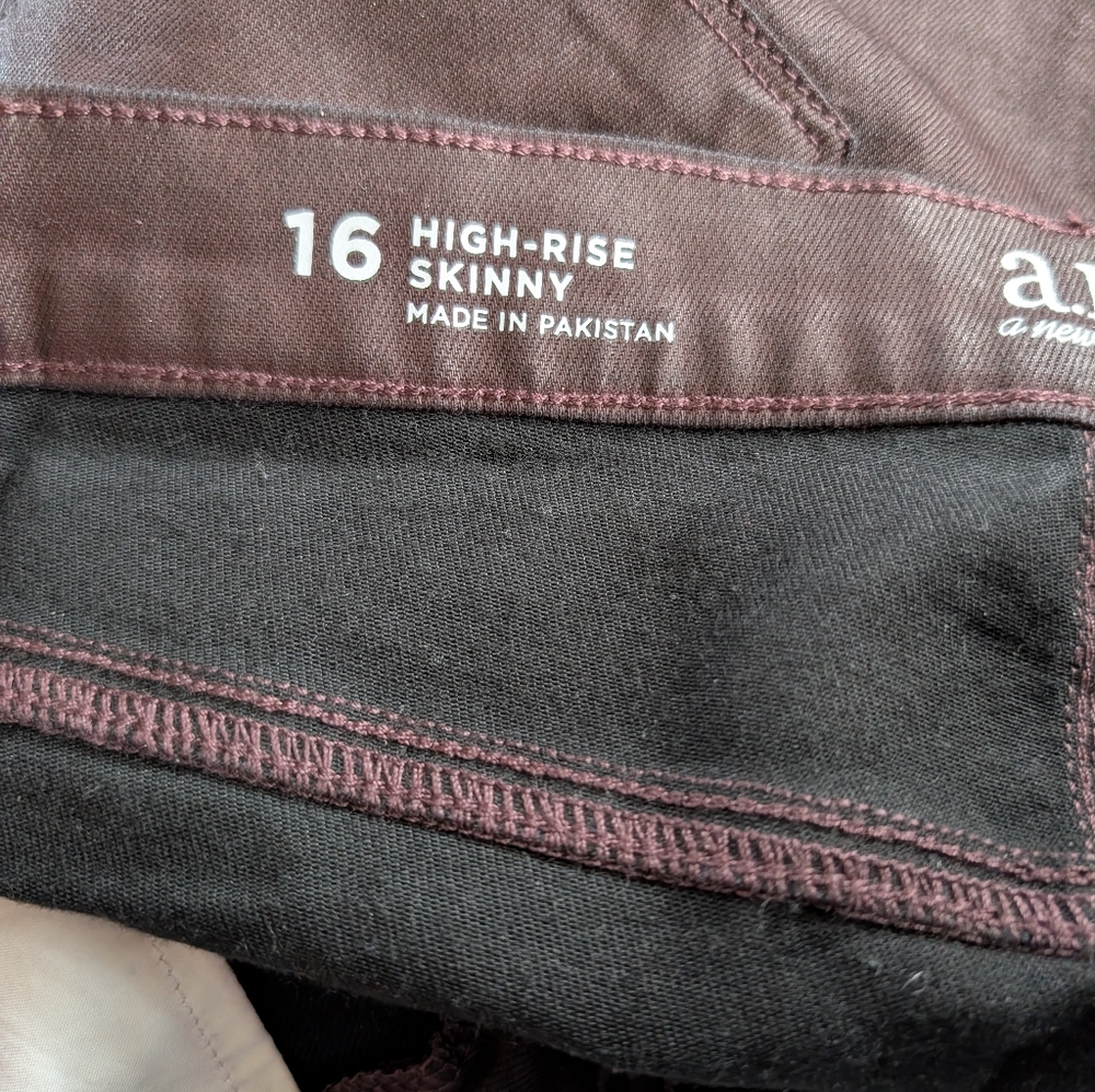 Nwt a.n.a - Women's Brown Pants - Picture 6 of 9
